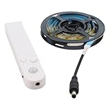 Bewegungsaktivierte LED-Lichtleiste, batteriebetrieben für Schrank, Schrank, Unterbett,...