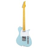 Vola E-Gitarre Elektrische Gitarre, Vasti MF MC V3, Sonic Blue Gloss - Harter Ahorn...