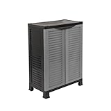 Kreher Kunststoffschrank Star klein, ca. 68 x 40 x 92 cm, mit 1 Einlegeböden,...