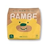 Bambe | Öko-Windeln | Größe XL | von 11 bis 16 kg | 12 Monate und älter |...