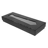 Ipetboom Kasten Fliege-Verpackung Burgund binden für Männer groß Gürtel Organizer...
