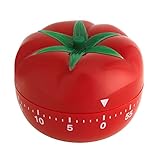 TFA Dostmann Tomaten Timer, 38.1005, Eieruhr, Kurzzeitwecker, zum Lernen/Spielen/Kochen,...