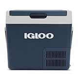 IGLOO ICF18 - Tragbare Kompressor Kühlbox 19L - 12/24V 230V - Elektrische Kühlbox -18...