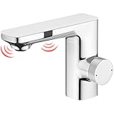 CREA Infrarot Sensor Wasserhahn Bad, Automatisch Sensor Mischbatterie Bad,...
