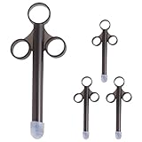 Healvian 4 Stück Gleitmittel- Applikator- Spritze mit Präzisen Skalen Kunststoff-...