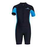 Raenseen Kinder Thermokurzanzug Neoprenanzug Jungen Mm Kurzärmlig Schwimmanzug Für...