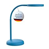 Maul Schreibtischlampe LED MAULjoy | Kleine Schreibtischlampe mit Standfuß | Moderne...