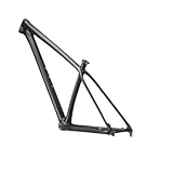 Generisch 29-Zoll-Mountainbike mit Carbonfaserrahmen und Hardtail-Design(White Matte,S)