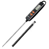 ThermoPro Fleischthermometer Digital Thermometer Kochen mit Schutzhülle Bratenthermometer...