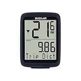 SIGMA BC 8.0 Fahrradcomputer mit 8 Funktionen - Fahrrad Tacho mit Kabel, Wasserdichter...