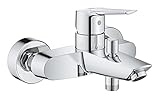 GROHE Start - Einhand-Wannenarmatur (DN 15, Wandmontage, langlebige...