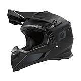 O'NEAL | Motocross-Helm | MX Enduro Motorrad | Starke ABS-Schale, Gepolstertes...