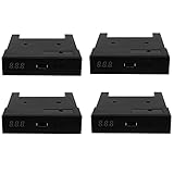 Rheross 4X Version Sfr1M44-U100K Schwarz 3.5 1.44 Mb USB Ssd Diskettenlaufwerk Emulator...