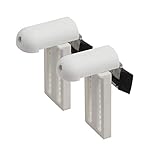 Ventanara® Klemmträger mit Dichtungspad Rollo Jalousie ohne Bohren Klemmfix 2 Stück...