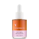 VENICEBEAUTY Hyaluronic Self Tan Drops Anti Aging (30ml) Selbstbräuner Gesicht –...