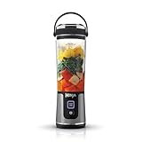 Ninja Blast Tragbarer Mixer / Blender / Smoothie Maker, 530ml Becher, Auslaufsicherer...