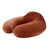 Reisekissen, 100% Reiner Memory-Schaum U-förmiges Nackenkissen, superleichte tragbare...
