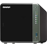 QNAP TS-453D-4G 4 Bay Desktop NAS Gehäuse - Netzwerkspeicher mit 2.5GbE...