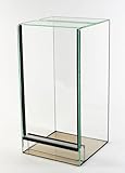 GECKOX Glasterrarium 25x25x50 cm mit Fallscheibe