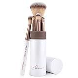 Pinselset Make-Up Luvia, Travel Set Macchiato, 5 Kosmetikpinsel Inkl. Schminkpinsel...