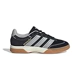 adidas Herren Spezialist Hallenschuhe, Schwarz, Grau, Gold, Metallic, 38 EU