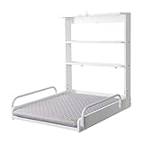roba Wandwickeltisch + Wickelauflage roba Style grau - Wickeltisch klappbar & platzsparend...