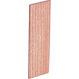 Verglasungsklötze Holz Esche lackiert | Holzklotz 80x32x2 mm | 100 Stück Glaserklötze...
