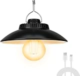 Campinglampe Aufladbar, Yizhet Retro LED Campinglaterne, 200 Lumen, IPX4...