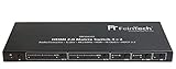 FeinTech VMS04201 HDMI Matrix Switch 4x2 mit Audio Extractor Scaler Ultra-HD 4K...