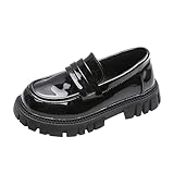 Kinder Einzelne Schuhe Grundschüler Einzelschuhe Mädchen Lederschuhe Mary Jane...