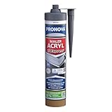 Pronova ECO Maler-Acryl Weiß Express – für Anschlussfugen innen und außen sofort...