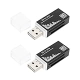 eMagTech SD-Kartenleser auf USB-Adapter, 4-in-1, für MS Duo Pro M2-Karte, SDXC, SDHC,...