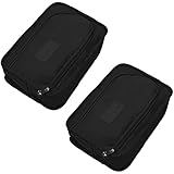 2 Stück Schuhtasche Reise Wasserdicht Schuhsack für Schuhe Schuhbeutel Koffer Organizer...