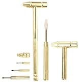 HUFENYU 6-in-1-Mikro-Mini-Multifunktions-Kupferhammer, Mini-Hammer mit...