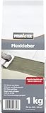 Primaster Flexkleber Grau 1kg Fliesenkleber für Wand- & Bodenfließen...