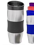 Praknu Thermobecher Kaffee To Go 400ml - Auslaufsicher - Hält Lange Warm -...