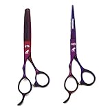 XJST 6,0-Zoll-Linke Linke Professioneller Haarschnitt-Schere-Kit, Haarschnitt...