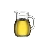 Bormioli Rocco 146150 Bistrot Krug, mit Füllstrich bei 0.5l, Glas, transparent,...