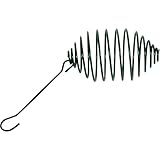 dobar® 11050 Meisenknödelhalter - Futterspirale für Meisenknödel - Vogelfutterspender...
