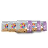 Tassimo, 105 Milchkaffeepads, kompatibel mit Tassimo Maschinen, 105 Kaffees ausgewogen und...