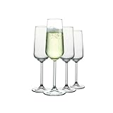 Pasabahce Allegra Champagnerflöte, Set Sektgläser195 ml,Champagne Gläser, Sektschalen,...