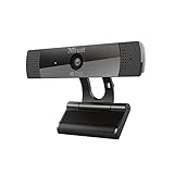Trust Gaming GXT 1160 Vero Webcam Full HD 1080p 30 FPS mit Mikrofon für PC,...