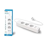 Tapo P300 steckdosenleiste mit 2 USB-Anschlüsse & 1 Type C-Anschlüsse,Mehrfachsteckdose...