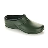 LEMIGO leichte Eva Clogs gefüttert Gartenclogs Gartenschuhe CLOACK 791 (Grün,...