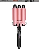 Unipampa Lockenstab 3 Fässer, Welleneisen für haare 25mm, Lockenstäbe mit...