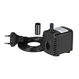 Funien Brunnen Pumpe,600L / H 8W Tauchwasserpumpe für Aquarium Tabletop Brunnen Teich...