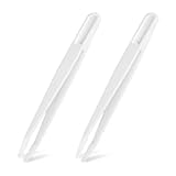 2pcs Kunststoffpinzette plastik antistatisch staubfrei, Hitzebeständige Säure- und...