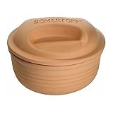 Römertopf Multibräter rund aus Naturton Keramik Bräter für bis zu 4 Personen...