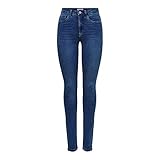 ONLY Damen Onlroyal High Waist Skinny Jeans, Blau (Medium Blue Denim), L / 34L