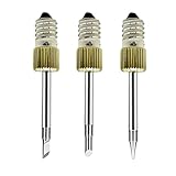 Sharplace 3 x elektronische Lötkolbenspitzen, austauschbare E10-Komponenten,...